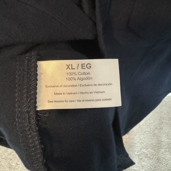 Eddie Bauer Navy Cotton Button Down Shirt - Size XL - Picture 4 of 6